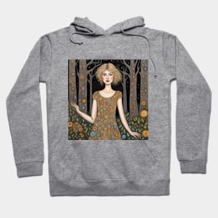 Rosamund Pike as a fairy in the woods Hoodie